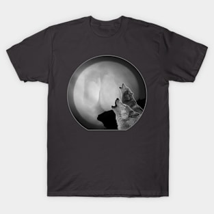 Wolves Howling at Ass T-Shirt